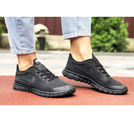 Купить Женские кроссовки Nike Free 3.0 V2 черные в Украине