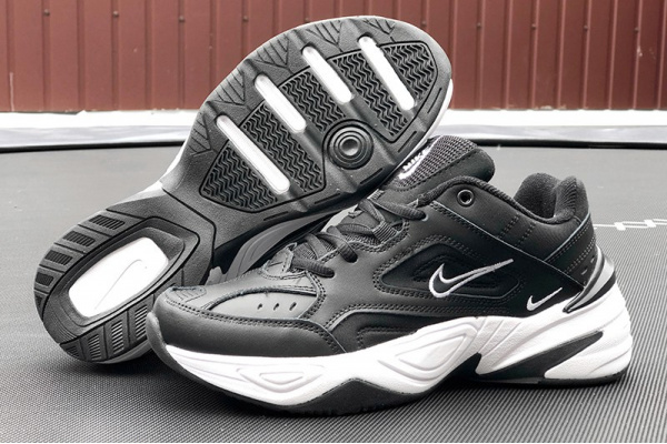 Женские кроссовки Nike M2K Tekno черные с белым