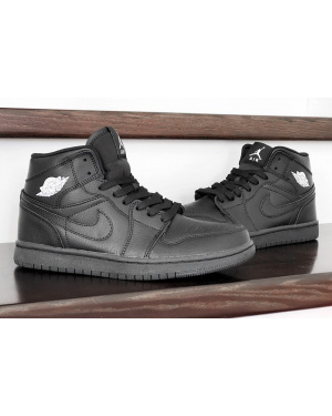 Женские высокие кроссовки Nike Air Jordan 1 Retro High OG черные