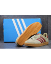 Купить Чоловічі кросівки Adidas 350 бежеві з бордовим