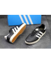 Купить Мужские кроссовки Adidas 350 черные с белым