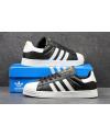 Чоловічі кросівки Adidas Classics Superstar чорні з білим