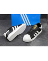 Купить Чоловічі кросівки Adidas Classics Superstar чорні з білим
