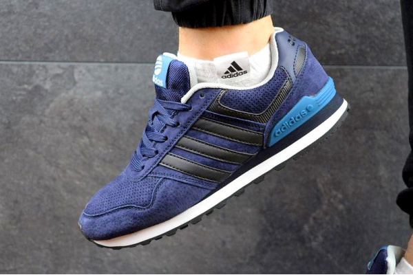 Мужские кроссовки Adidas Neo 10k темно-синие