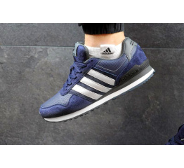 Мужские кроссовки Adidas Neo 10k темно-синие с белым