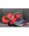 Купить Чоловічі кросівки Nike Lunarlon темно-сині з червоним