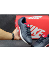 Купить Чоловічі кросівки Nike Lunarlon темно-сині з червоним