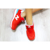 Купить Женские кроссовки New Balance 574 красные с белым