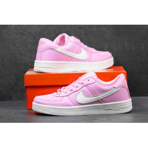 Жіночі кросівки Nike Air Force AF-1 рожеві
