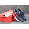 Купить Женские кроссовки Nike Air Max 90 темно-синие с красным