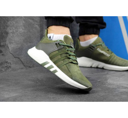 Мужские кроссовки Adidas Originals EQT Support 93/17 зеленые