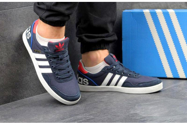 Мужские кроссовки Adidas Turf Royal темно-синие
