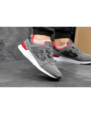 Чоловічі кросівки Asics GEL-Lyte III сірі з чорним