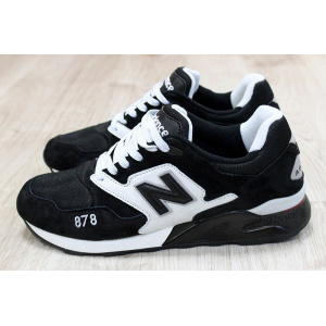 Мужские кроссовки New Balance 878 черные с белым