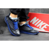Купить Мужские кроссовки Nike Jordan черные с голубым
