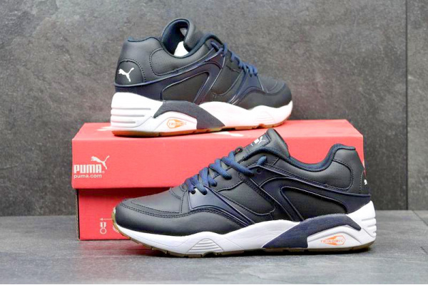 Мужские кроссовки Puma Trinomic Blaze Tech черные с темно-синим