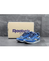 Купить Мужские кроссовки Reebok Classic Leather синие с голубым