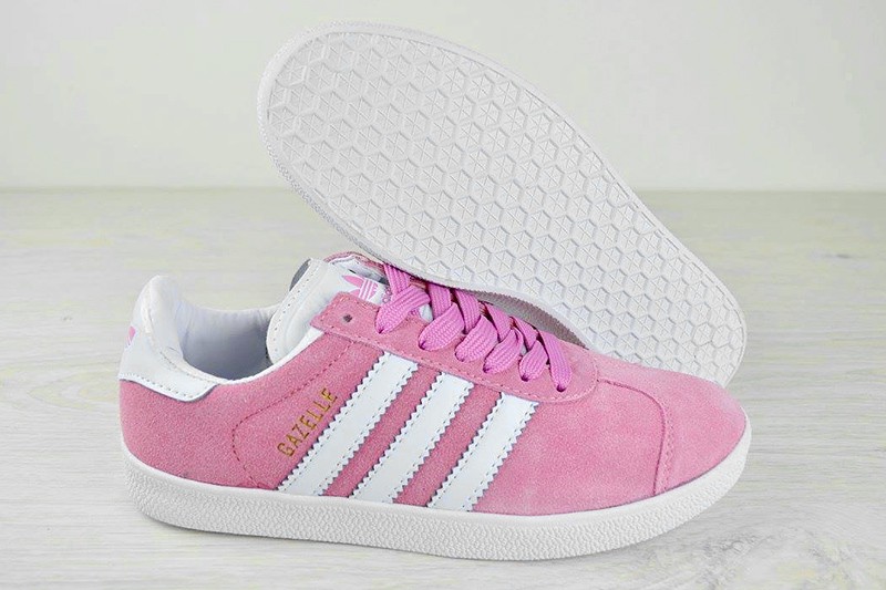 Adidas gazelle rose scratch best sale