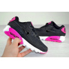 Купить Женские кроссовки Nike Air Max 90 черные с розовым