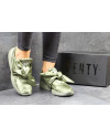 Купить Жіночі кросівки Puma Fenty by Rihanna x Bow оливковые