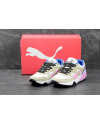 Купить Жіночі кросівки Puma Trinomic R698 білі з бежевим и розовым