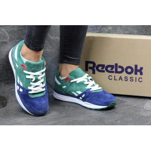 Купить Женские кроссовки Reebok Hexalite Ventilator зеленые с синим в Украине