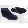 Мужские ботинки Tommy Hilfiger Suede Ankle Boot зимние темно-синие
