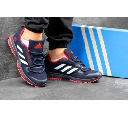 Мужские кроссовки Adidas FastMarathon 2.0 темно-синие с красным