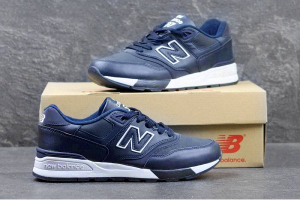 Мужские кроссовки New Balance 597 темно-синие