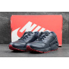 Купить Мужские высокие кроссовки Nike Air Huarache темно-синие с красные