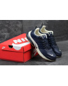 Купить Мужские кроссовки Nike Air Presto темно-синие с бежевым