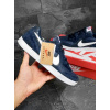 Купить Мужские кроссовки Nike SB темно-синие с белым и красным