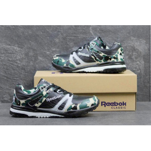 Мужские кроссовки Reebok Hexalite Ventilator Camouflage черные с зеленым