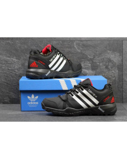 Чоловічі високі кросівки Adidas Terrex Agravic Boost GTX чорні з білим