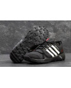 Купить Мужские высокие кроссовки Adidas Terrex Agravic Boost GTX черные с белым