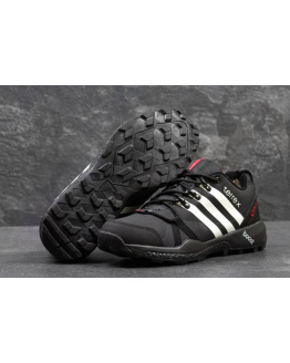Чоловічі високі кросівки Adidas Terrex Agravic Boost GTX чорні з білим