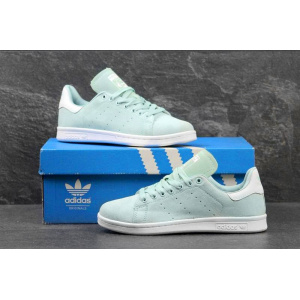 Женские кроссовки Adidas Stan Smith бирюзовые