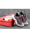 Купить Жіночі кросівки Nike Air Max 95 сірі з рожевим