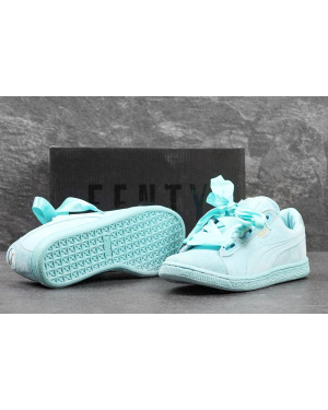 Жіночі кросівки Puma Suede Heart Reset бірюзові