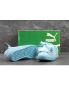 Купить Женские кроссовки Puma Suede Heart Reset голубые