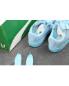 Купить Женские кроссовки Puma Suede Heart Reset голубые