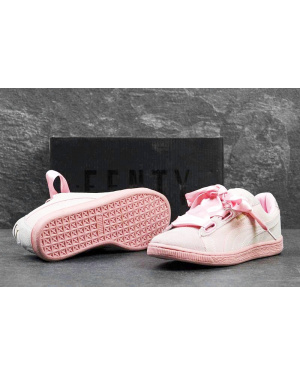 Женские кроссовки Puma Suede Heart Reset розовыые
