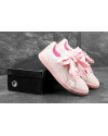 Купить Женские кроссовки Puma Suede Heart Reset розовыые