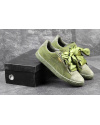 Женские кроссовки Puma Suede Heart Reset зеленые
