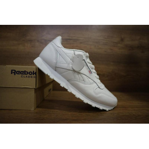 Купить Женские кроссовки Reebok Classic Leather белые в Украине