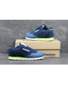 Жіночі кросівки Reebok Classic Leather темно-сині