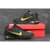 Мужские кроссовки Nike Flywire черные с золотым