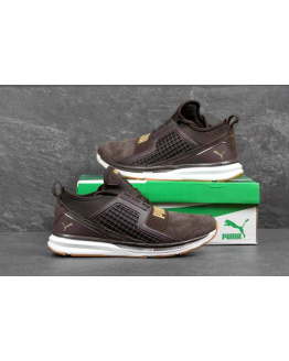 Мужские кроссовки Puma IGNITE Limitless Suede коричневые