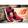 Купить Мужские высокие кроссовки на меху New Balance 574 Mid-Cut бордовые