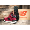 Купить Мужские высокие кроссовки на меху New Balance 574 Mid-Cut бордовые